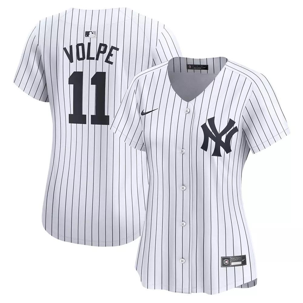 Women's Nike Anthony Volpe White New York Yankees Home Limited Player Jersey, Size: Small Product Image