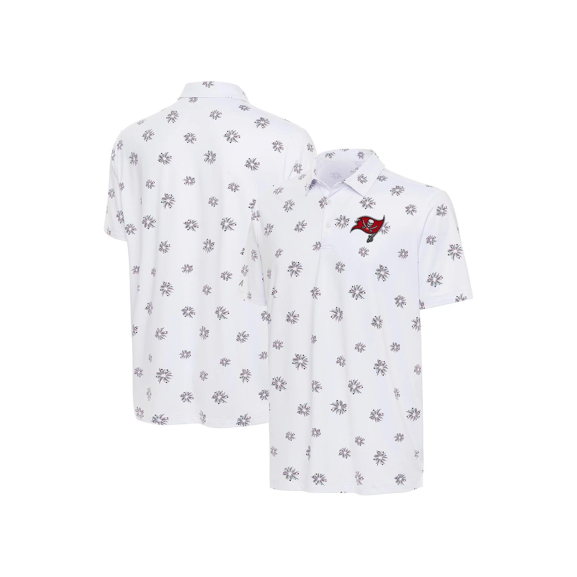 Men's Antigua White New York Giants Fireworks Polo,  Product Image