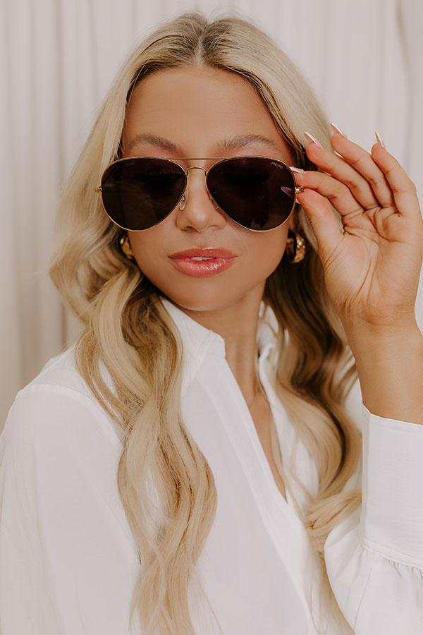 Freyrs Morgan Large Aviator Sunglasses Product Image