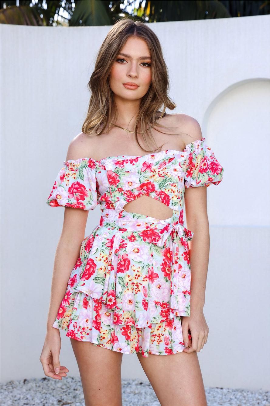 Fresh Pickings Romper Blue Product Image