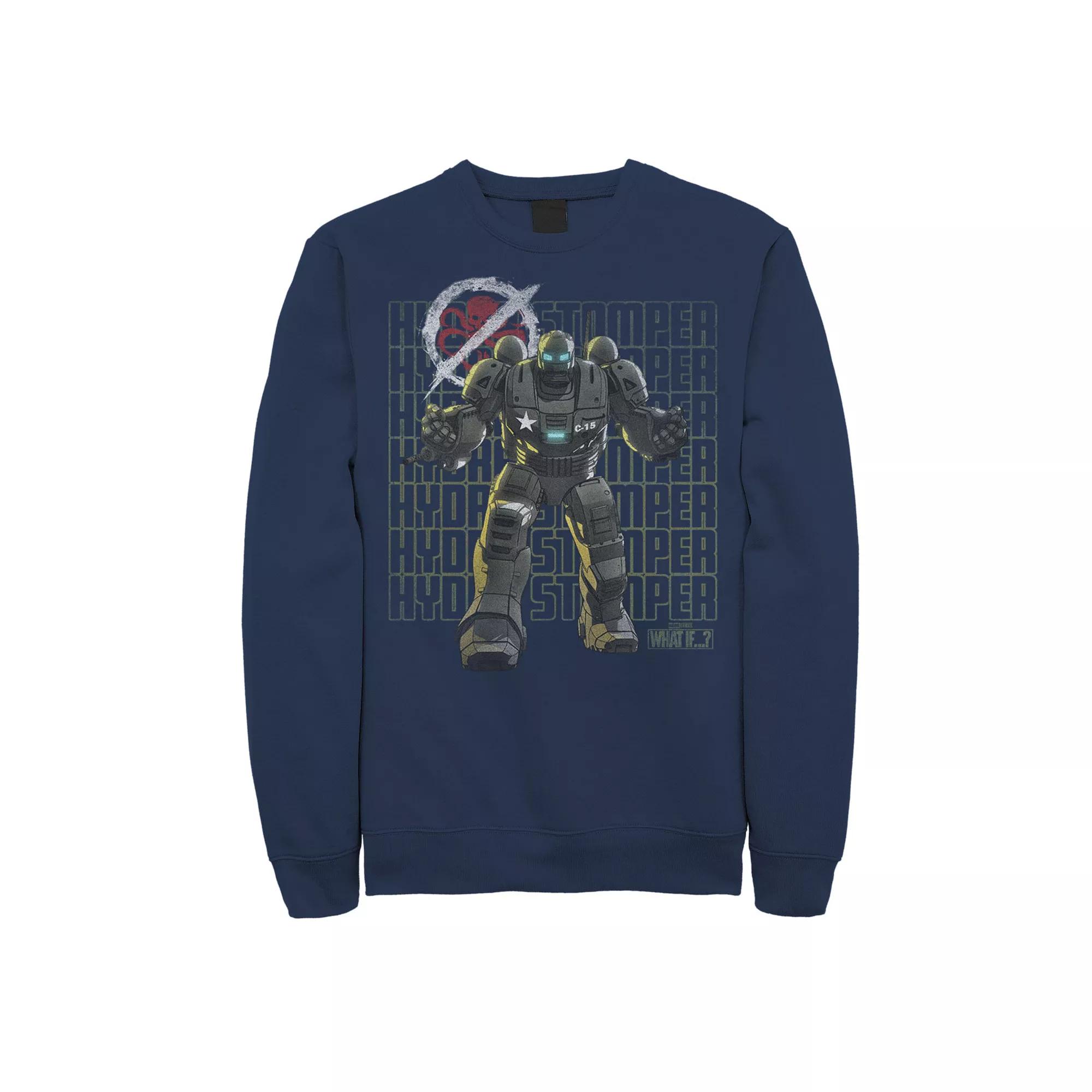 Big & Tall Star Wars Millennium Falcon 77 Retro Lines Logo Sweatshirt, Men's,  Product Image