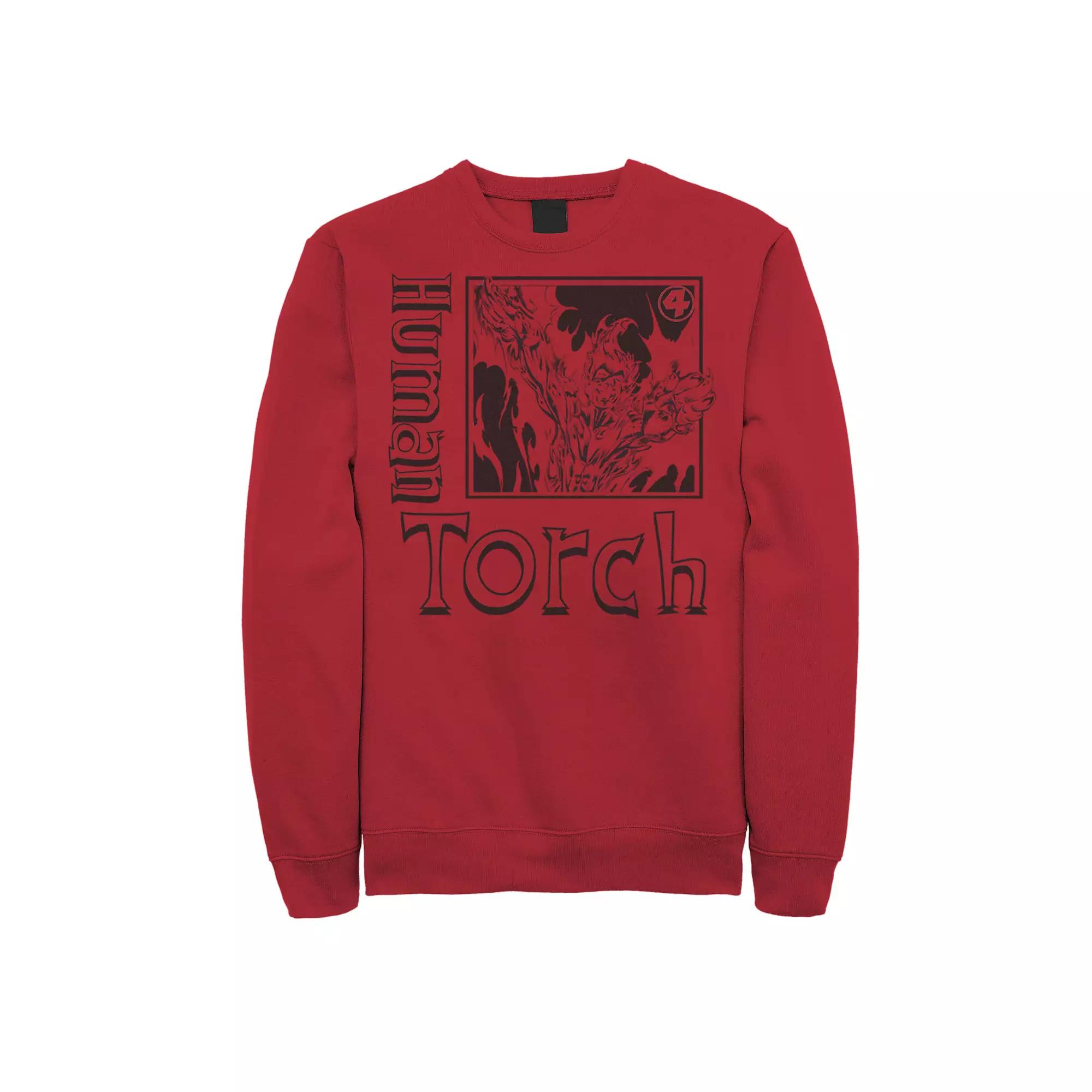 Disney's Lilo & Stitch Valentine's Day Heart Stitch Men's Sweatshirt,  Product Image