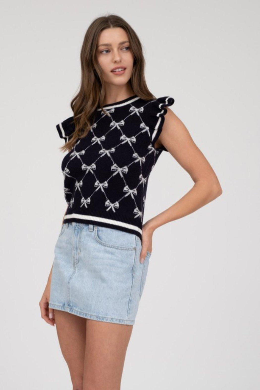 Bow Edit Sweater Product Image