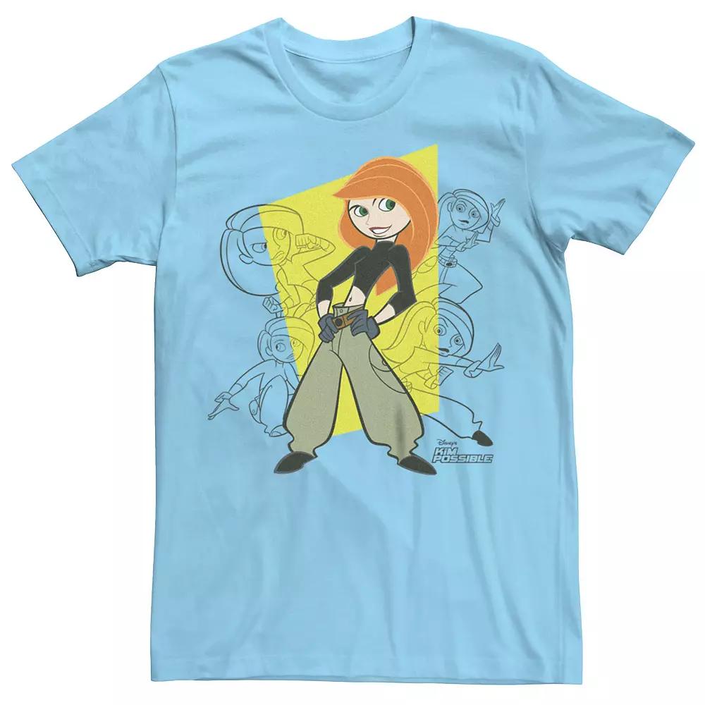 Men's Disney's Kim Possible Kim Many Poses Tee,  Product Image