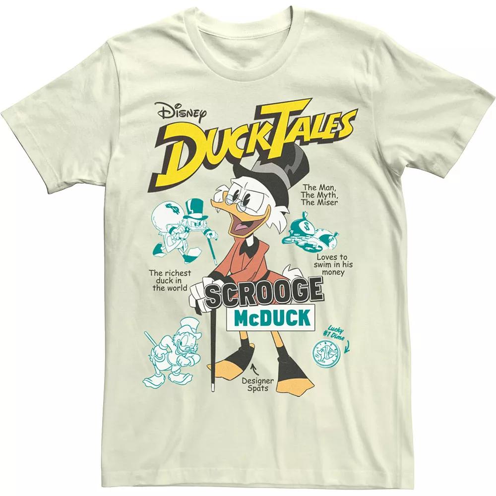 Men's Duck Tales Richest Duck Poster Tee,  Product Image
