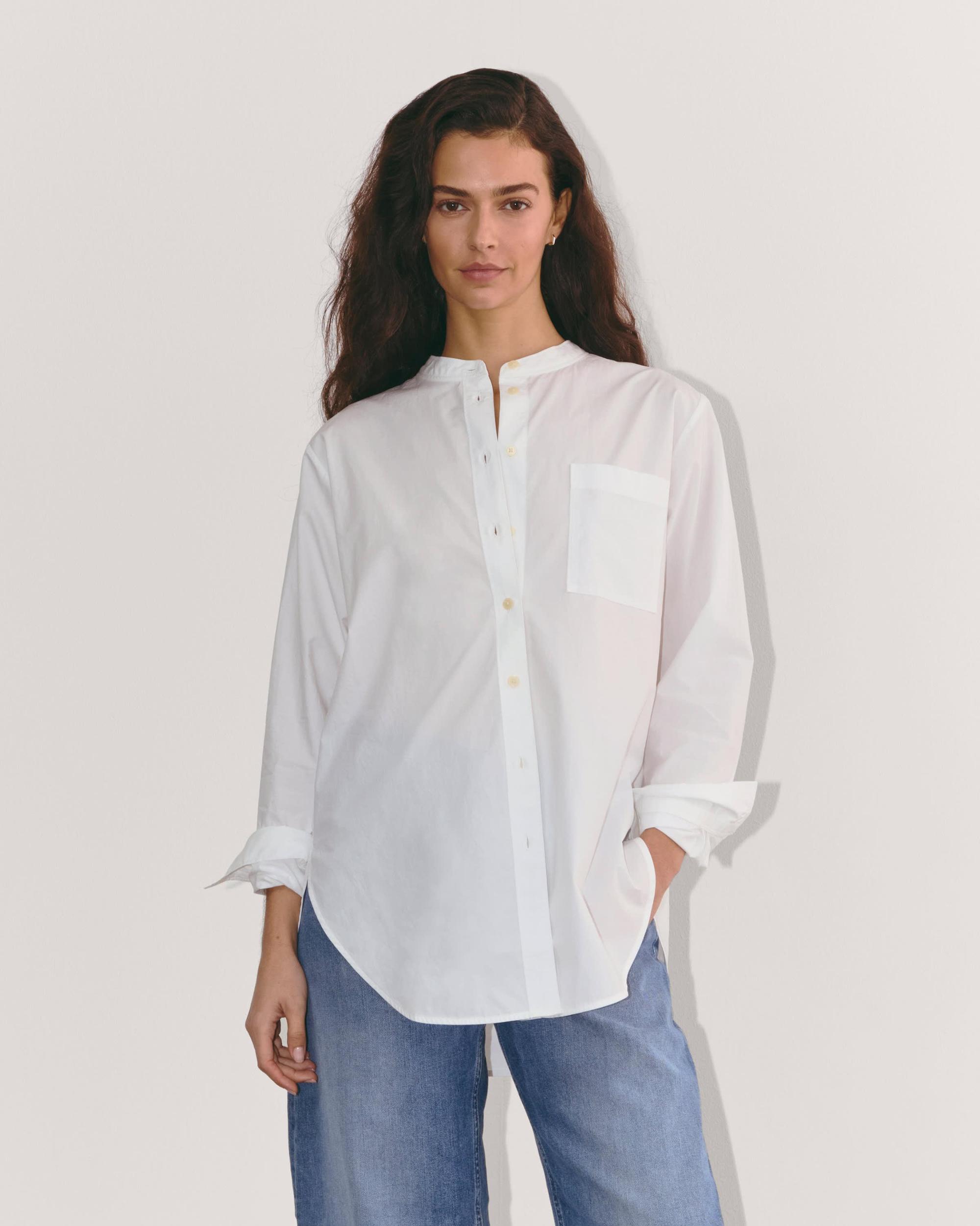 Womens Oversized Shirt in Ultrasoft Cotton by Everlane Product Image