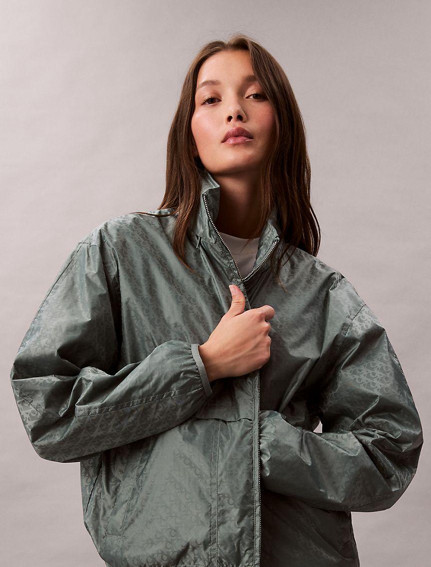 Allover Monogram Windbreaker Jacket Product Image