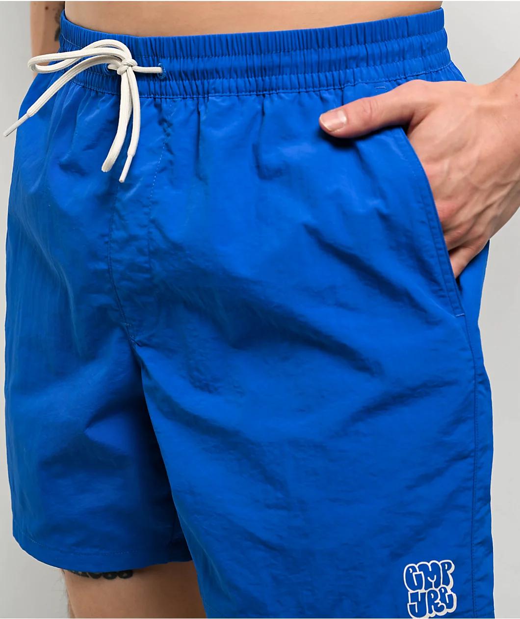 Empyre Graffiti Floater Royal Blue Board Shorts Product Image