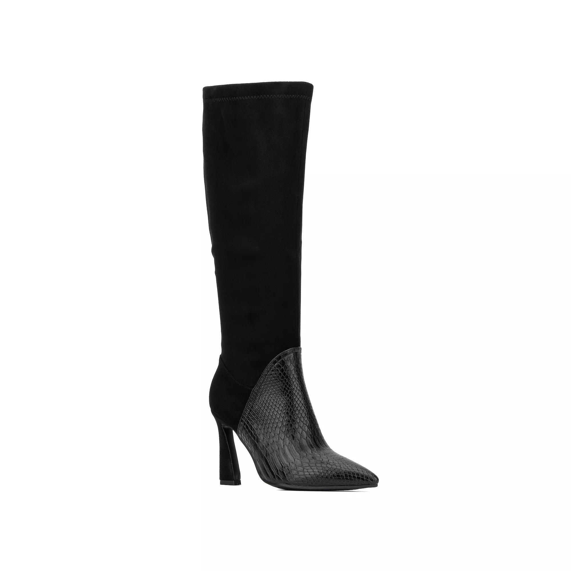 Torgeis Mia Women's Heeled Knee-High Boots, Size: 8.5, Black Product Image
