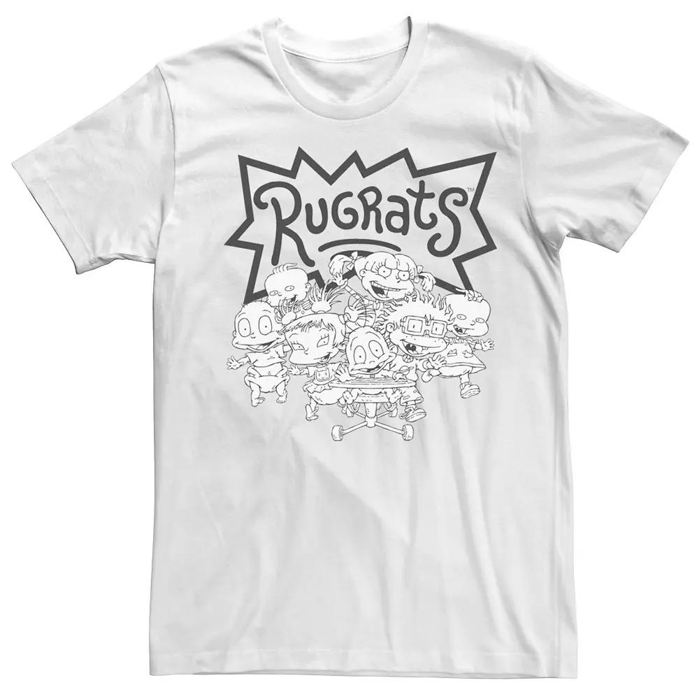 Men's Rugrats Outline Group Logo Tee,  Product Image