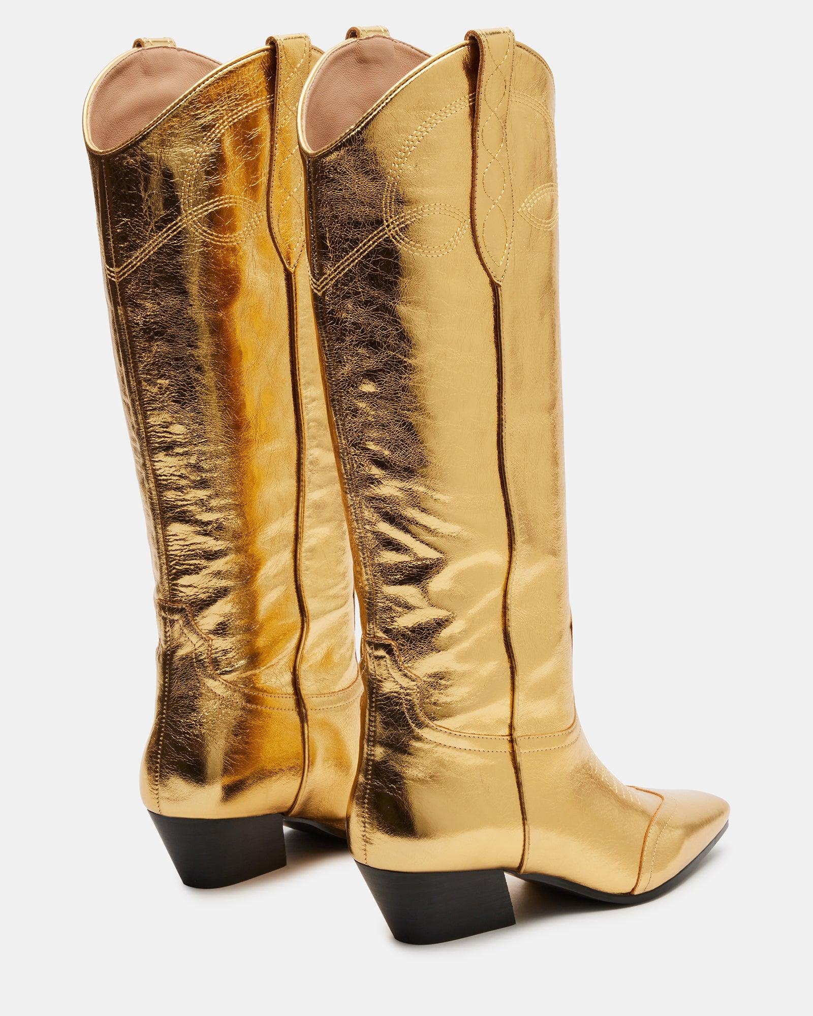 DOLLIE GOLD LEATHER Female Product Image