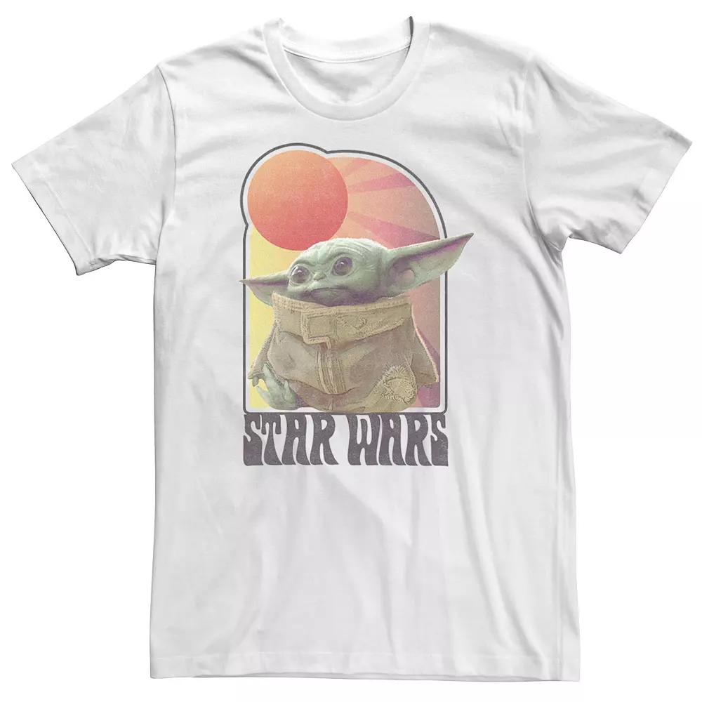 Big & Tall Star Wars The Mandalorian The Child Vintage Logo Tee, Men's,  Product Image