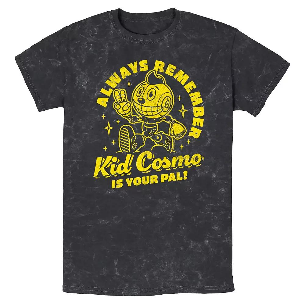 Men's The Electric State Always Remember Kid Cosmo Mineral Wash Graphic Tee,  Product Image