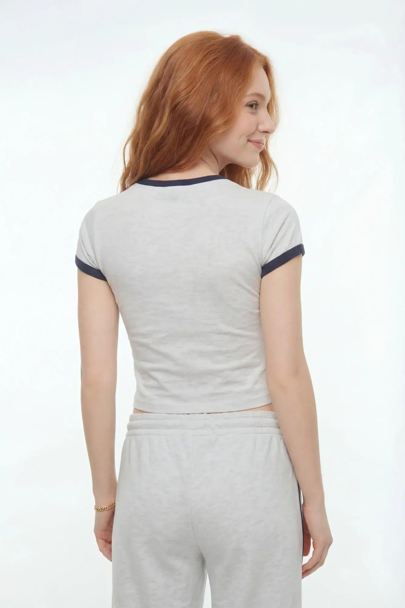 New York Graphic T-Shirt & Wide Leg Pant Set Female Product Image