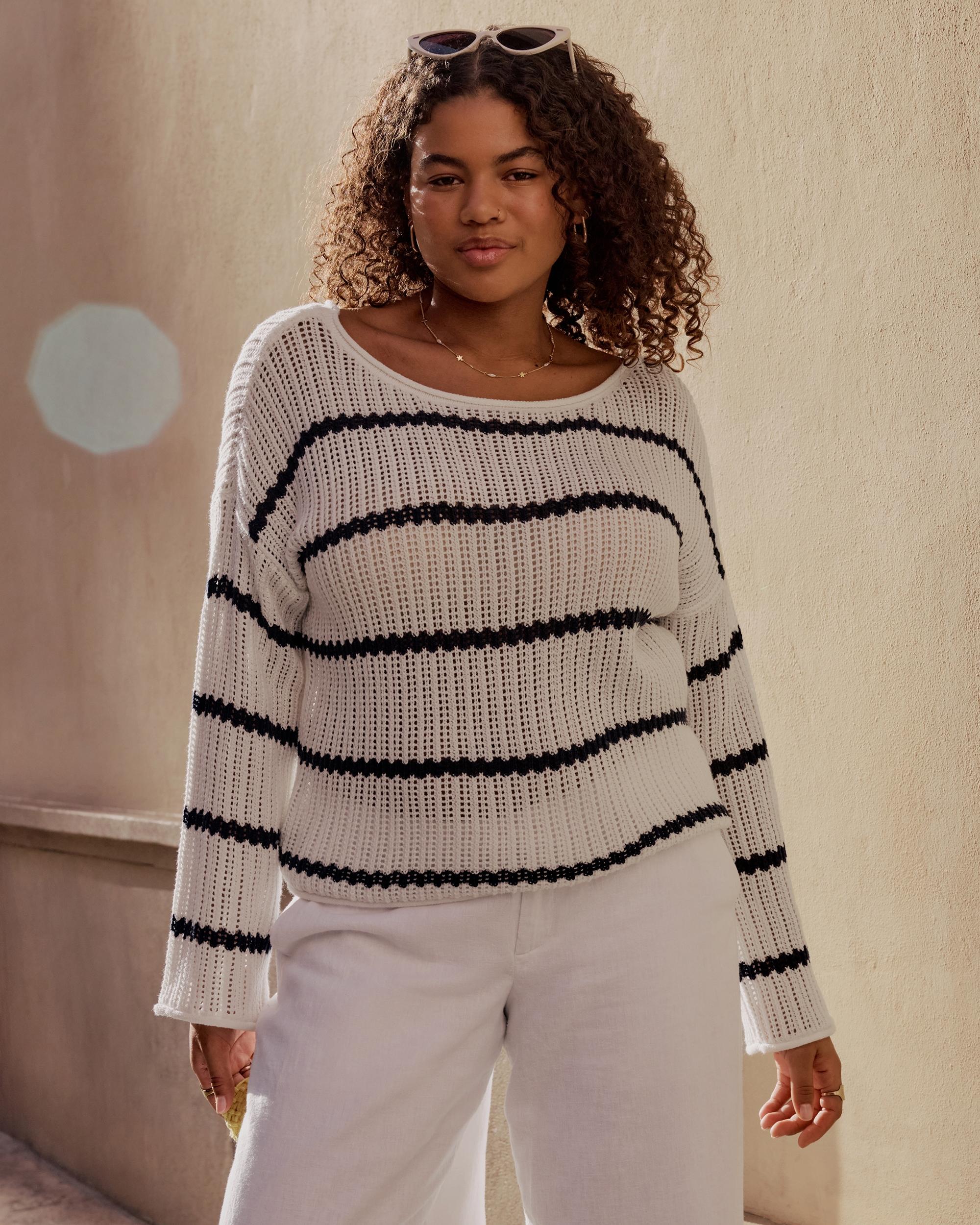 Easy Crochet-Style Sweater Product Image