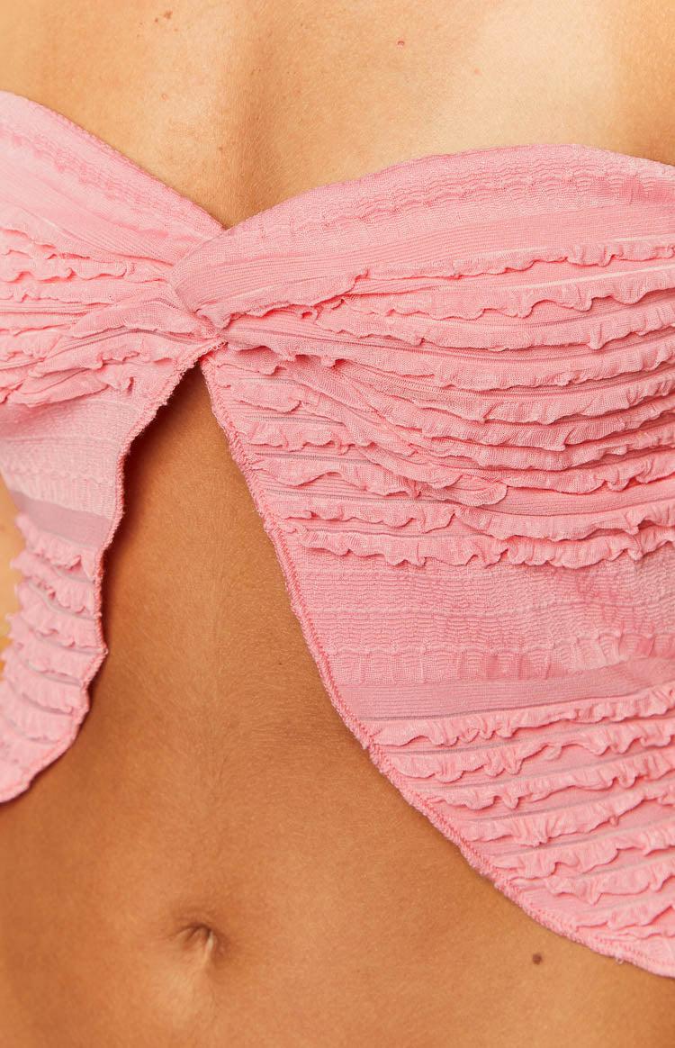 Allie Pink Strapless Top Baby Product Image