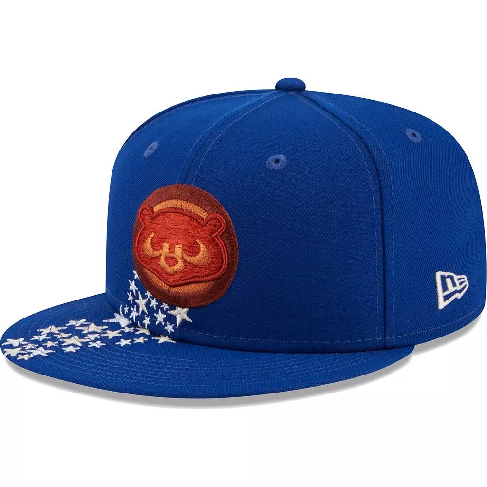 Men's New Era Royal Chicago Cubs Meteor 59FIFTY Fitted Hat,  Product Image