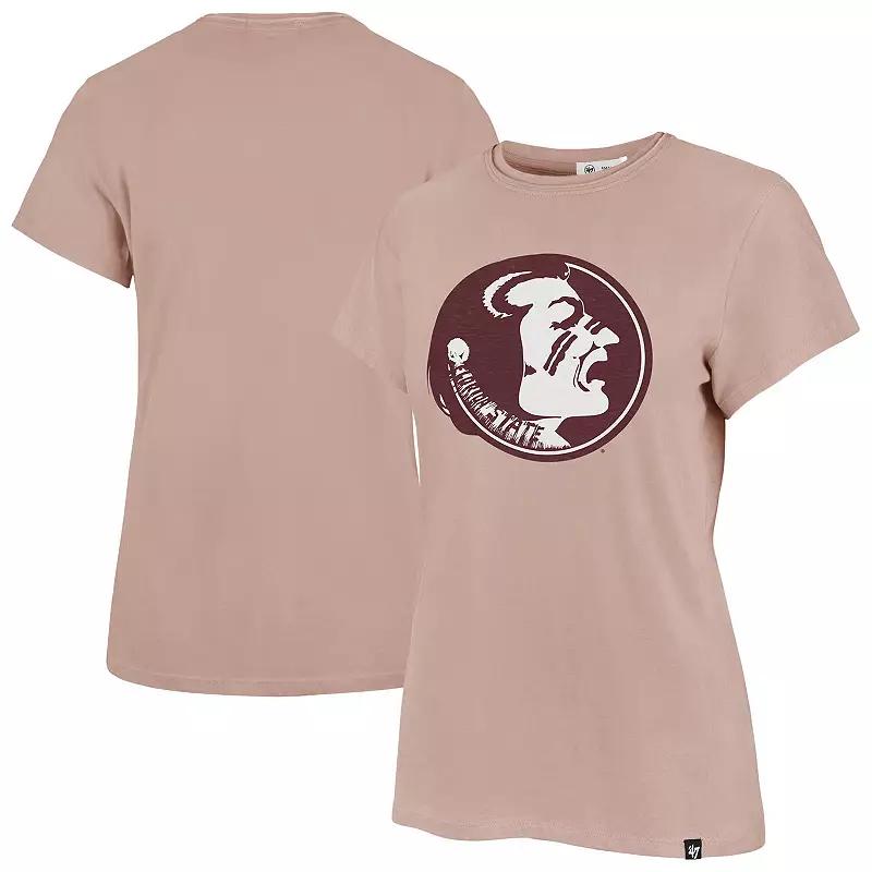 Women's '47  Pink Florida State Seminoles Premier Frankie T-Shirt, Size: Small Product Image