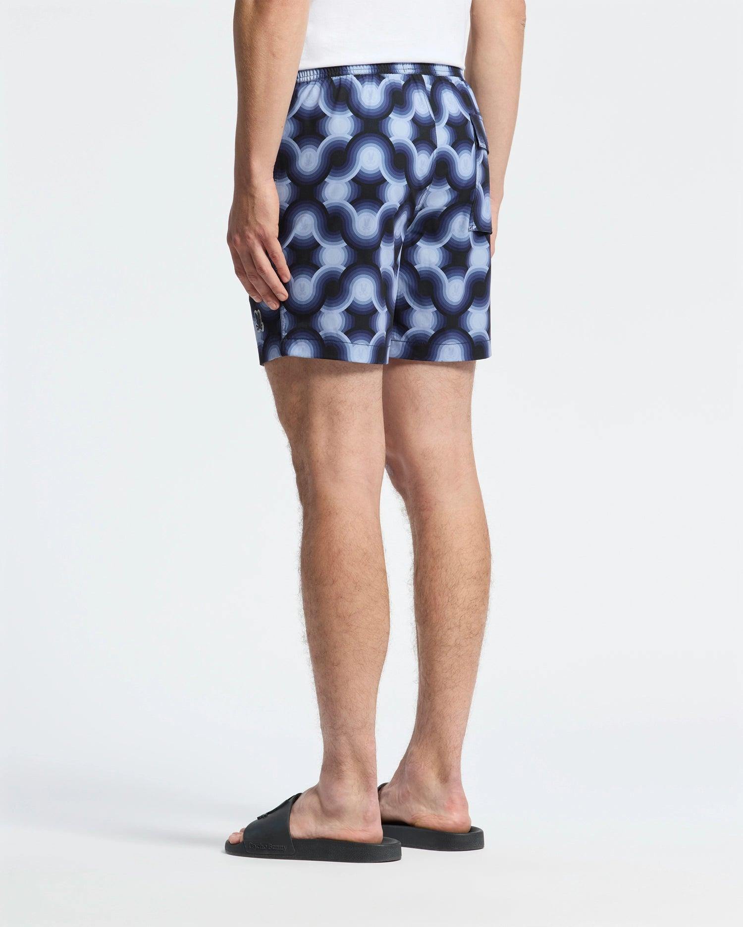 MENS PAROS PRINTED SWIM TRUNK - B6W450F200 Male Product Image