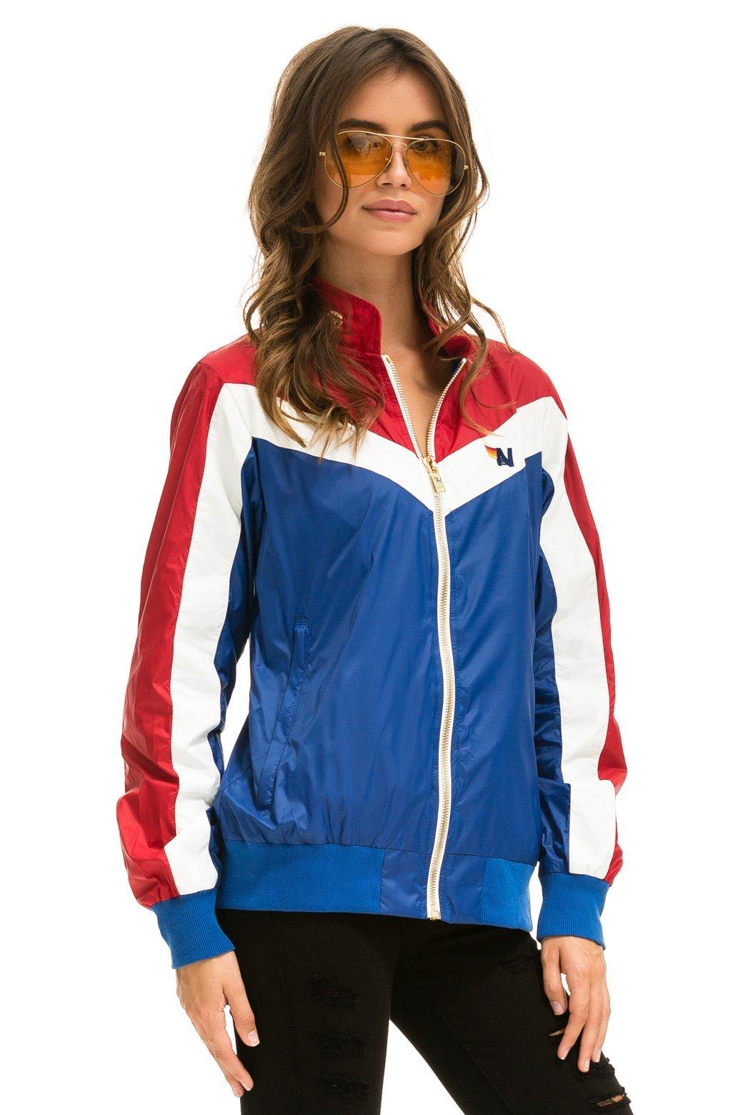 WINDBREAKER JACKET - CLASSIC USA Female Product Image