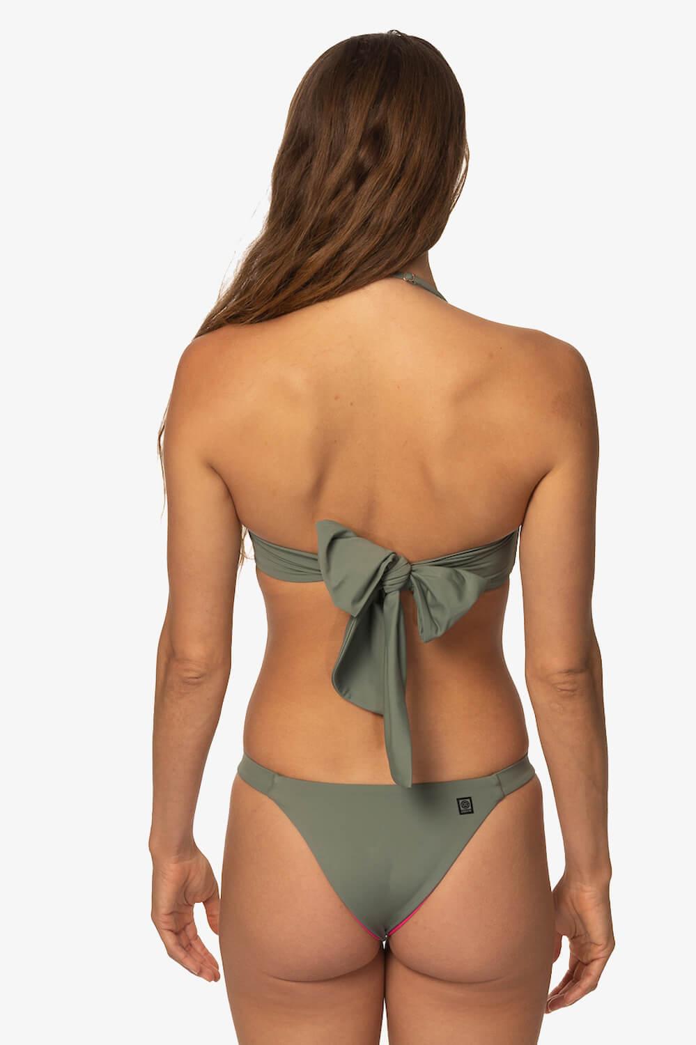 Padang Padang Bikini Bottom - Eucalyptus Female Product Image