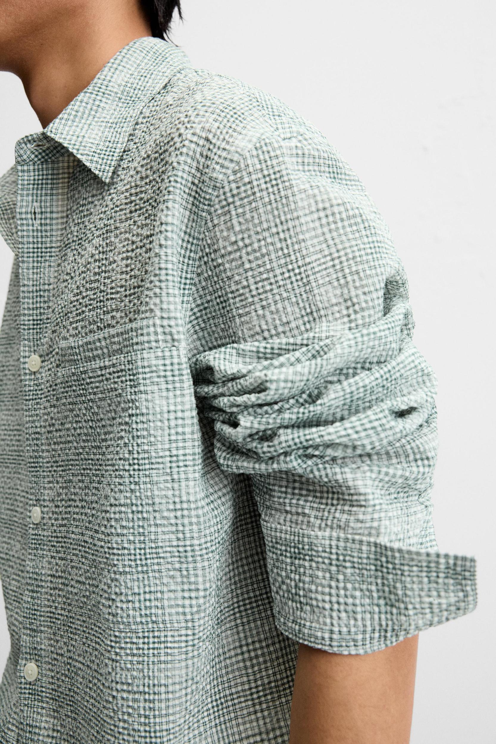 TEXTURED JACQUARD SHIRT Product Image