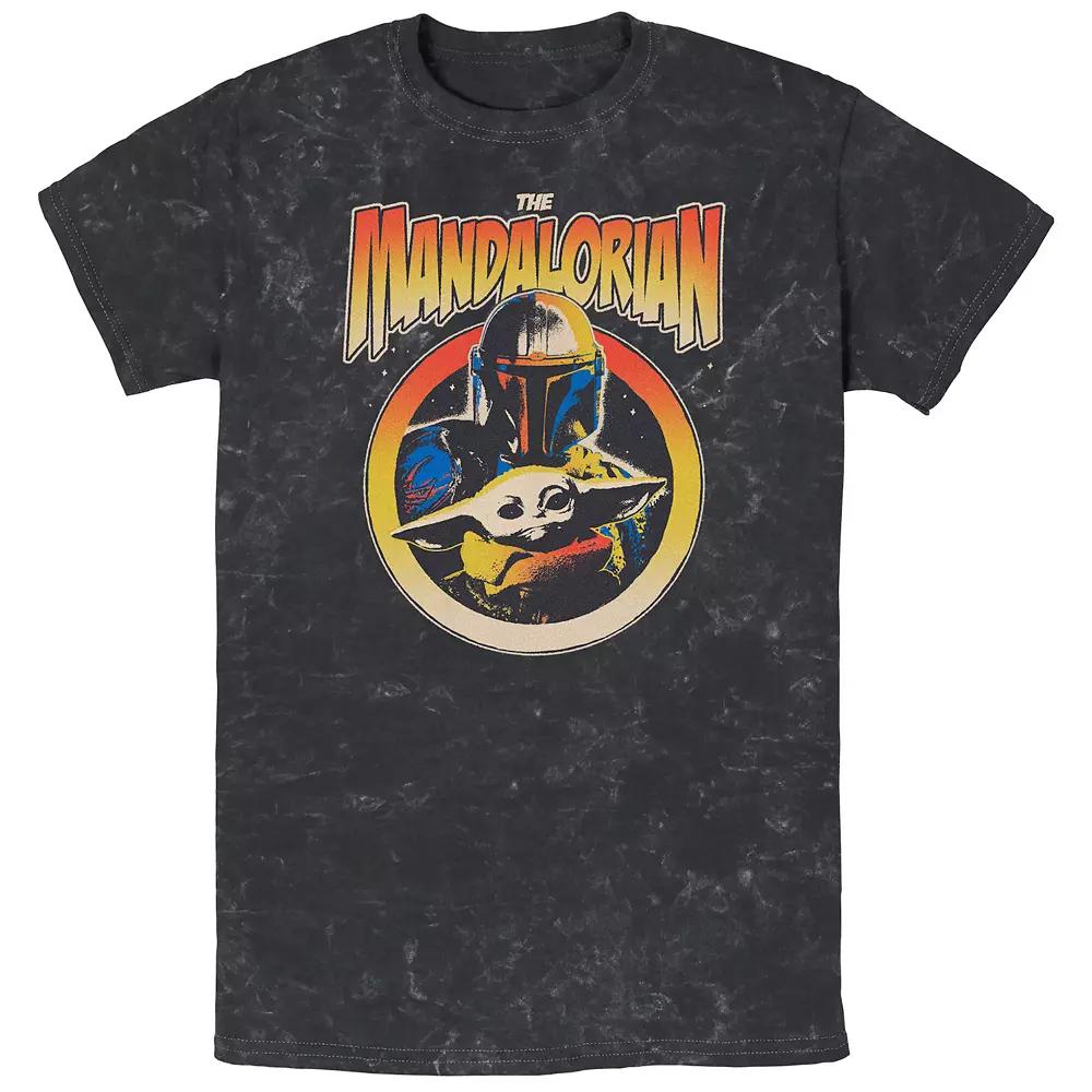 Men's Star Wars The Mandalorian Mando & Child Graphic Tee,  Product Image