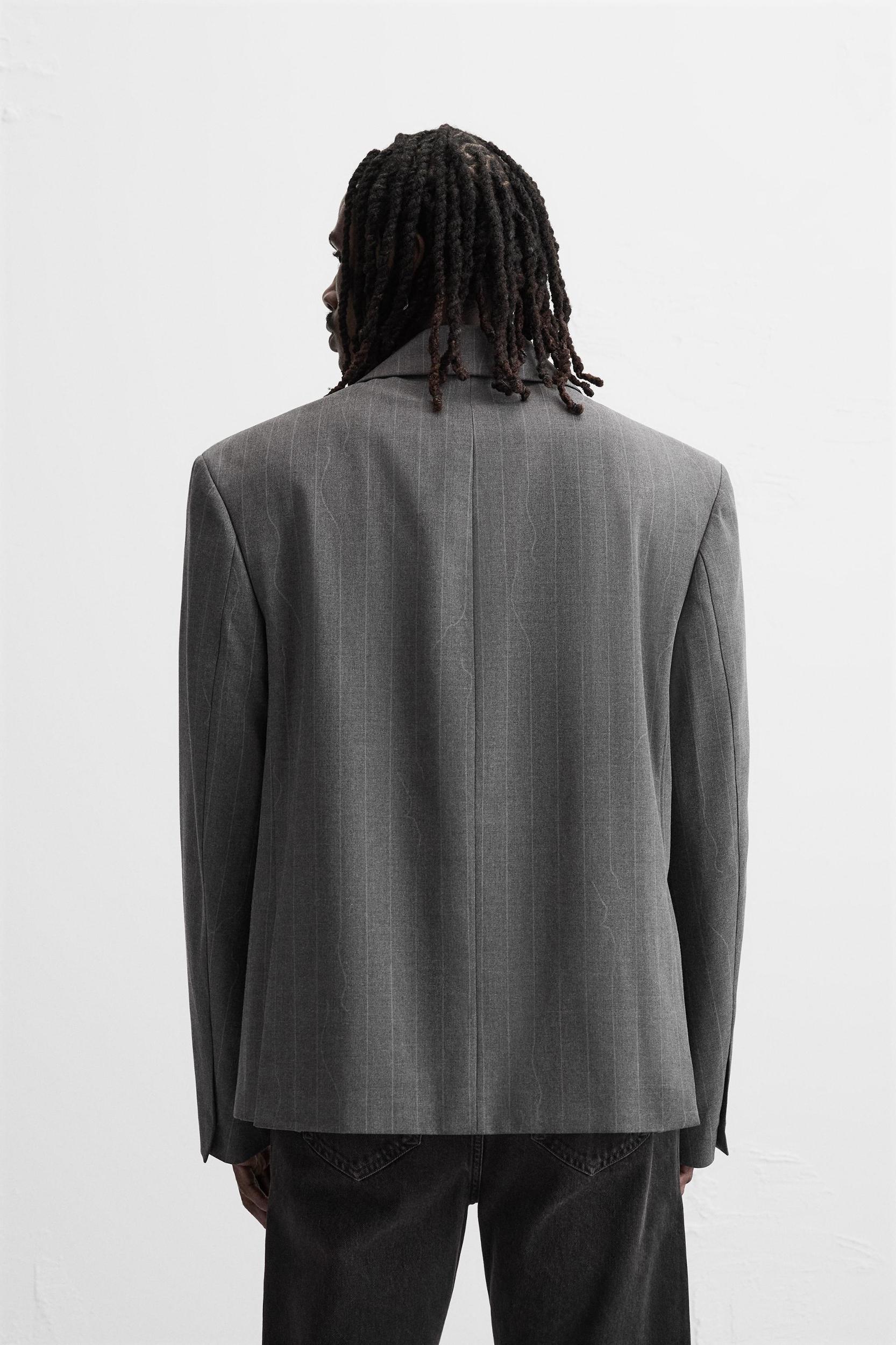 PINSTRIPE BLAZER Product Image