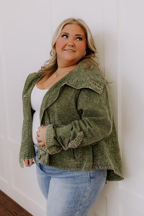 Fresh Breeze Vintage Wash Jacket Curves Product Image