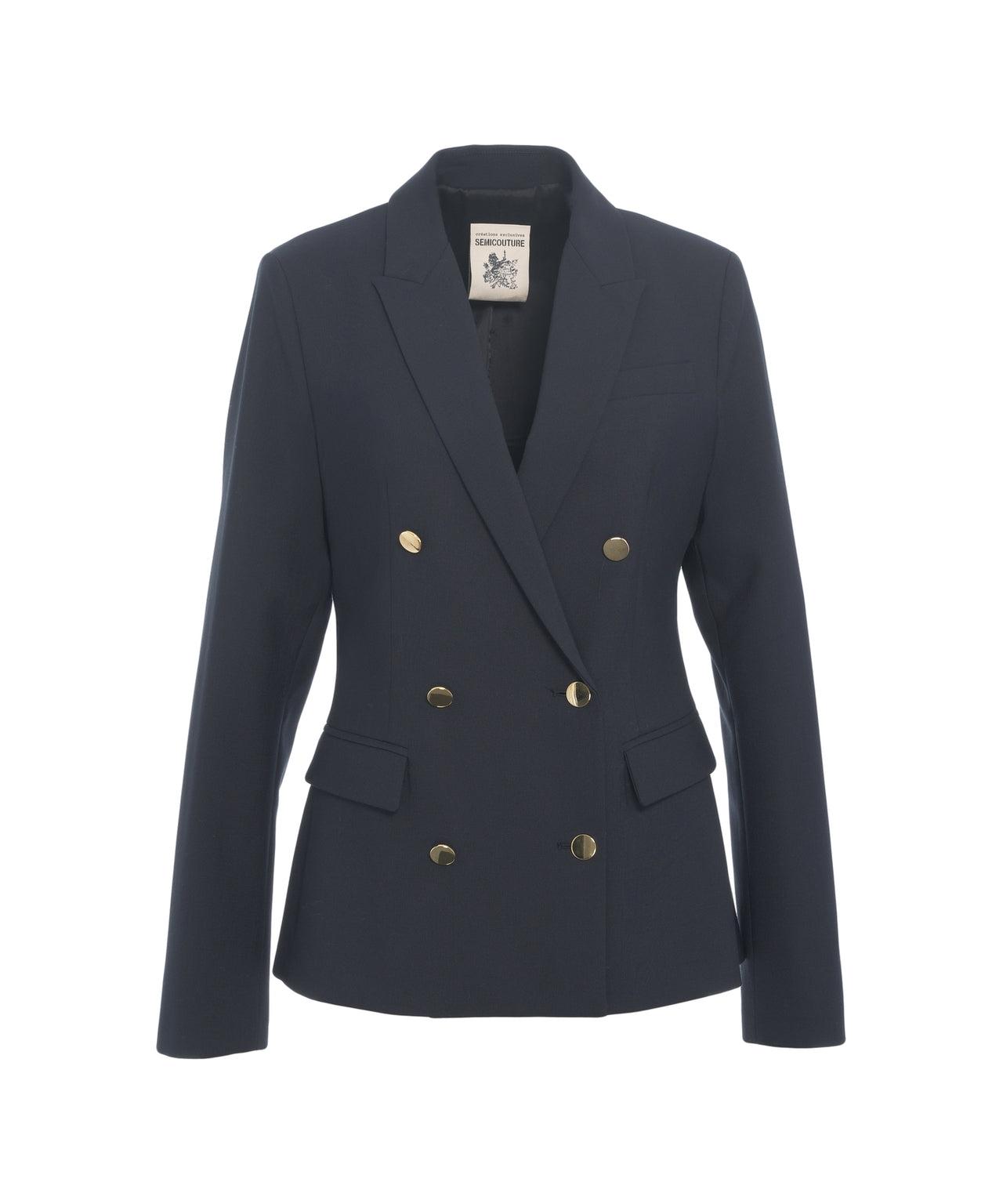 Double-breasted blazer Product Image