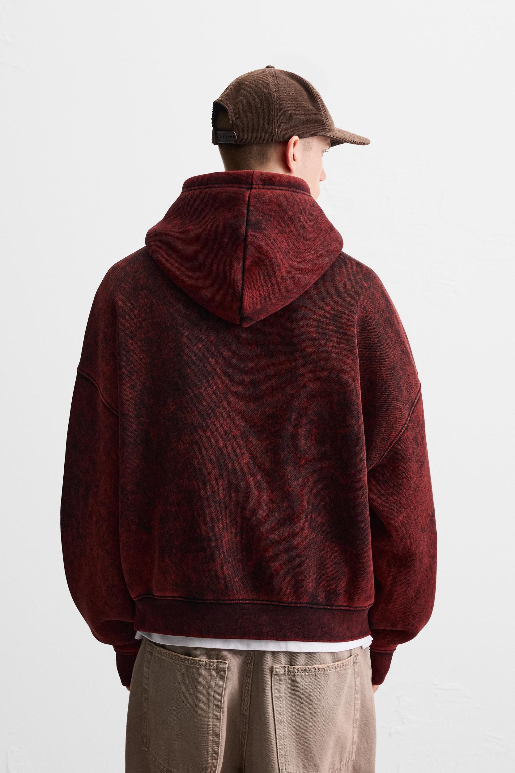 TIE-DYE PRINT SWEATSHIRT Product Image