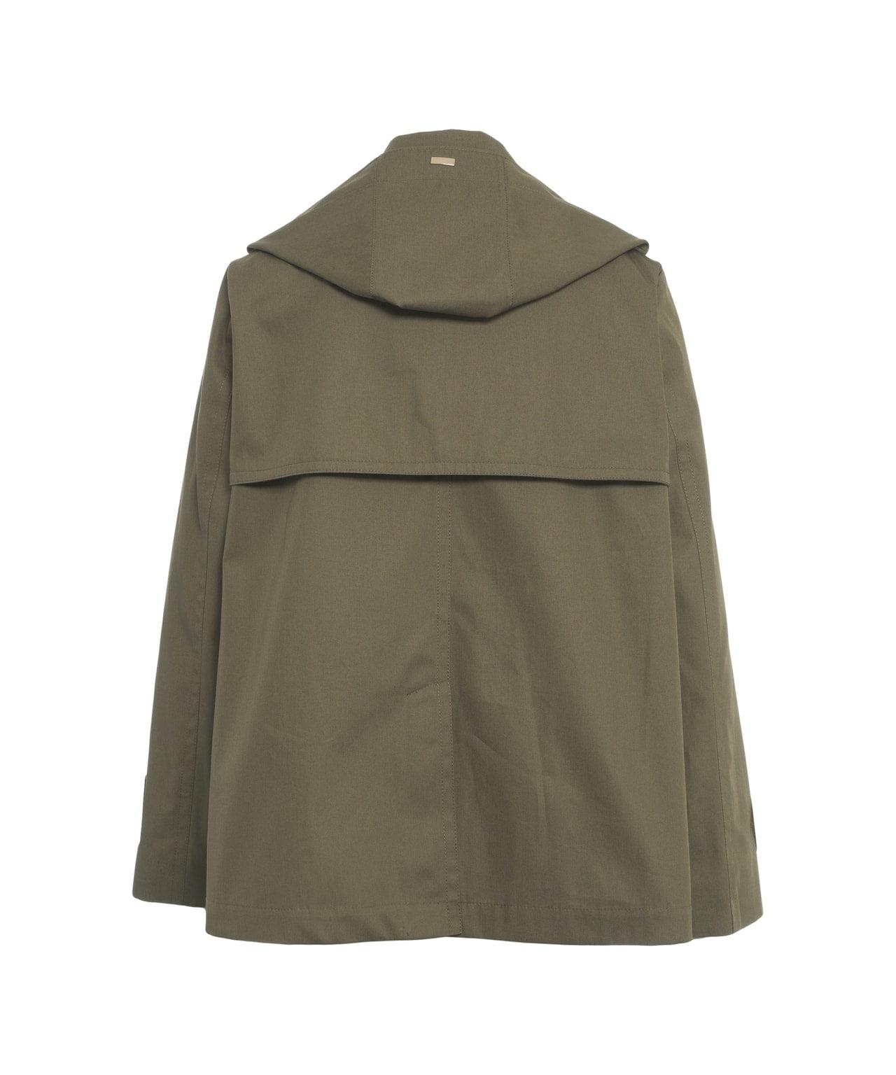 Waterproof short trench coat Product Image