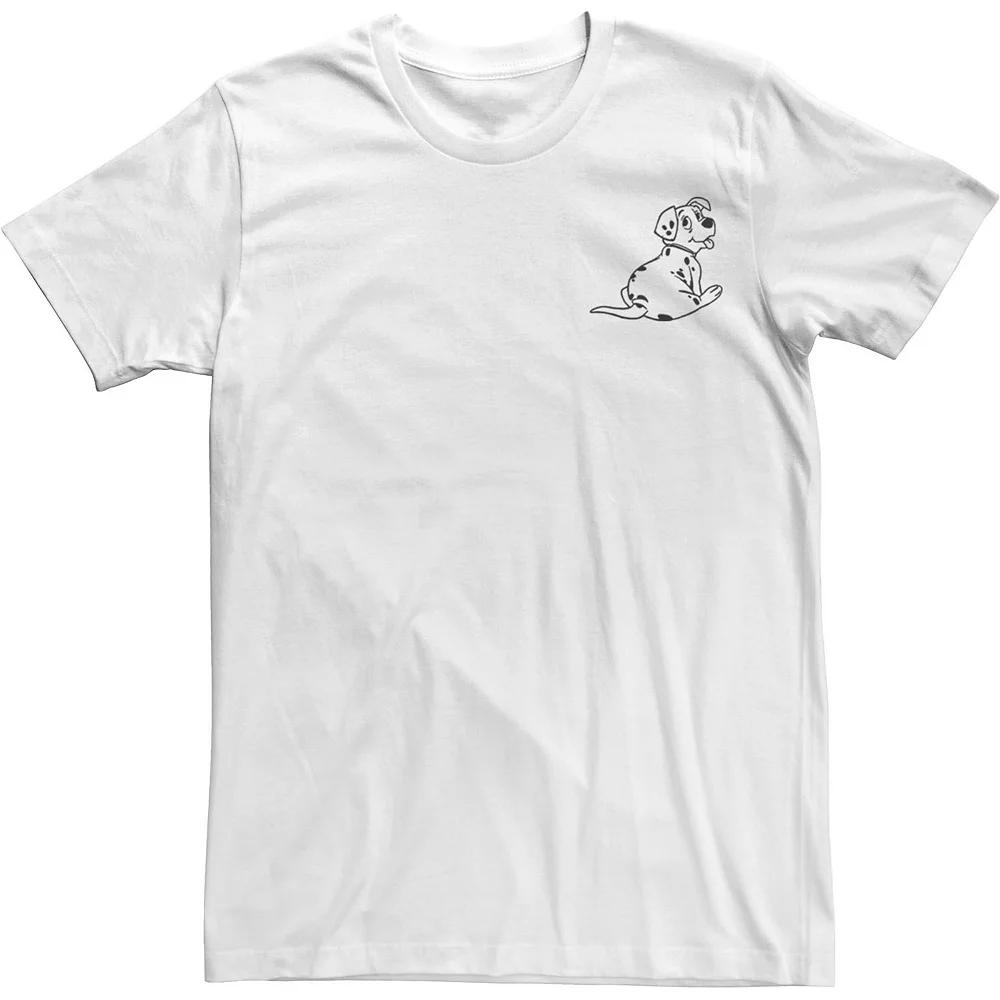 Disney's 101 Dalmatians Rolly Left Chest Men's Tee,  Product Image