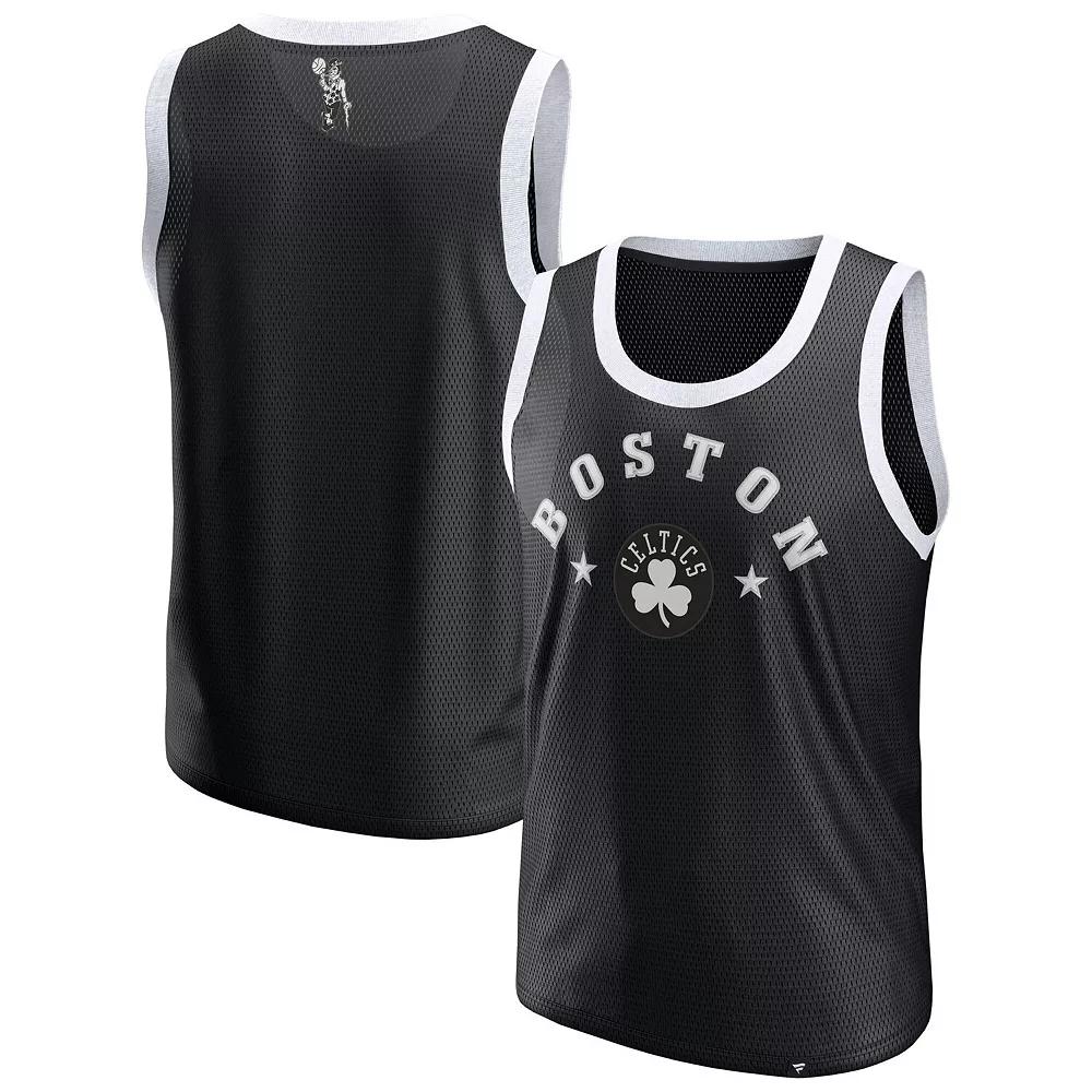 Mens Fanatics Boston Celtics Mesh Tank Top Product Image