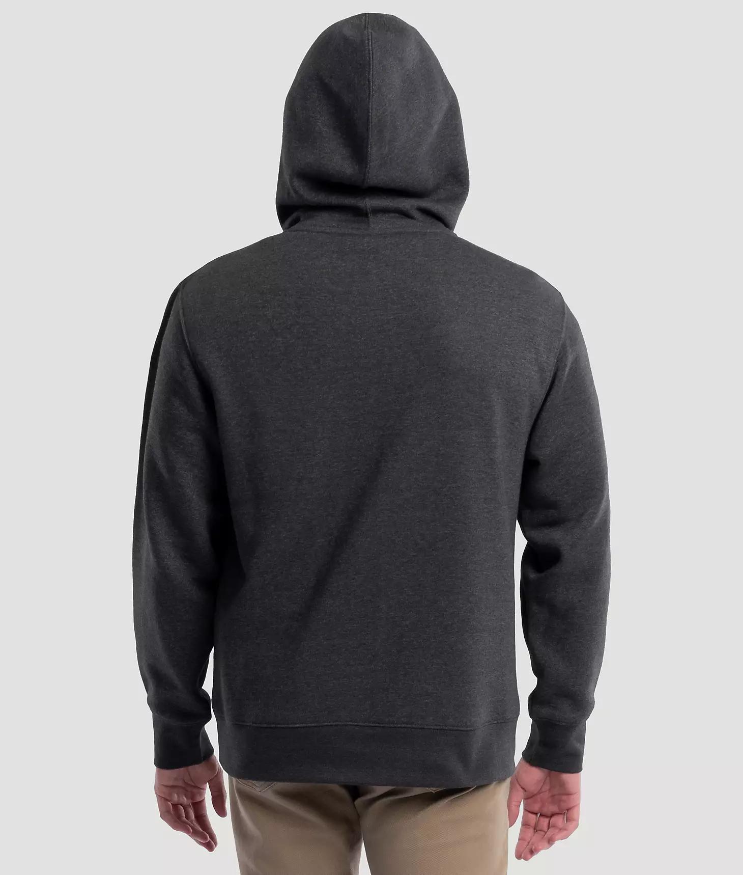 Men's RIGGS Workwear® Front Pocket Hoodie in Charcoal Product Image