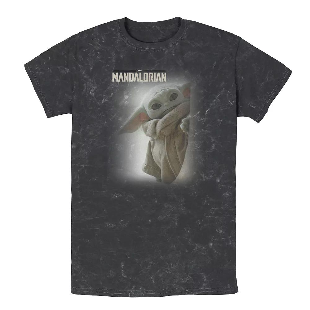 Men's Star Wars: The Mandalorian The Child Peeking Tee,  Product Image