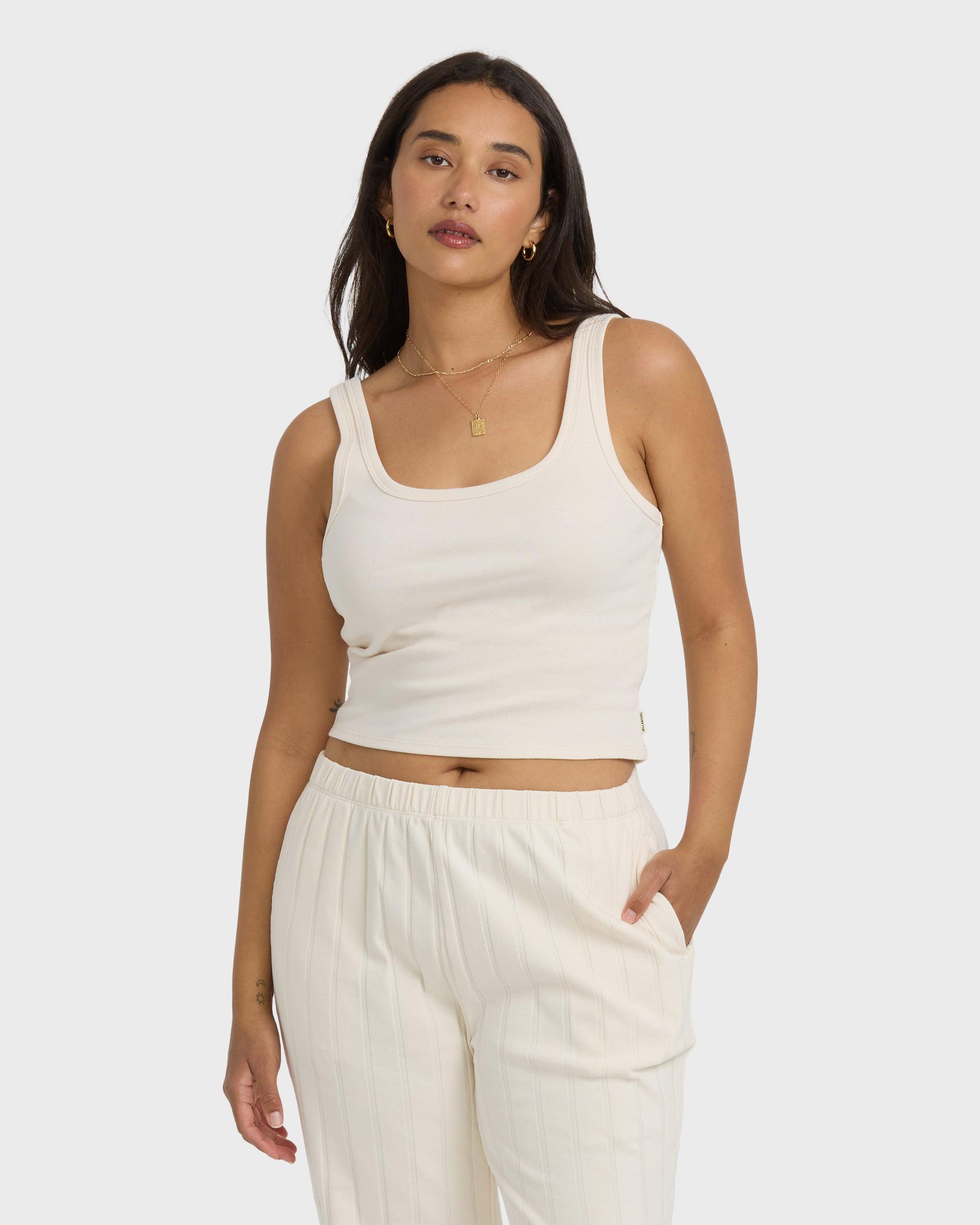 Goddess Knit Tank - Whitecap Female Product Image