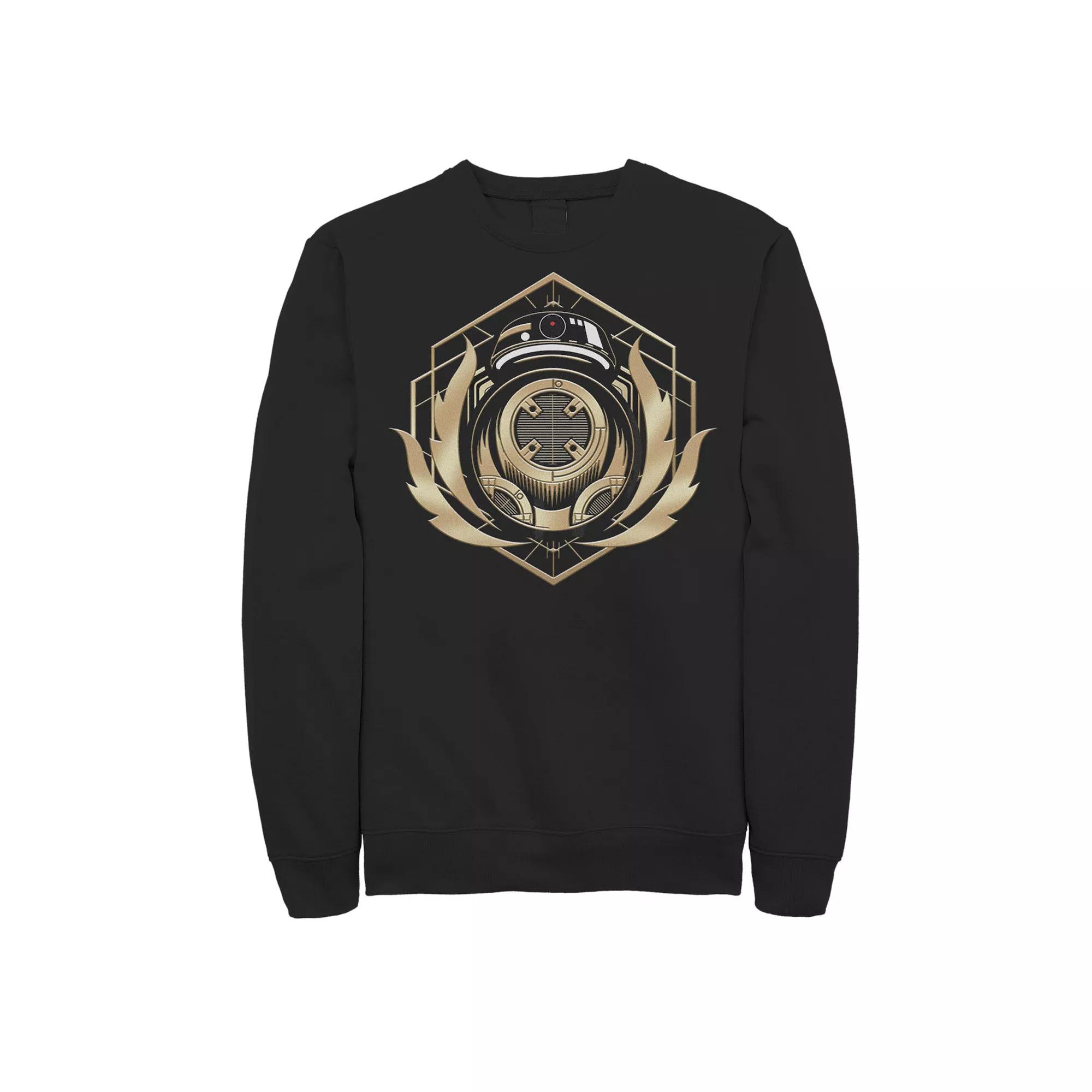 Men's Star Wars BB-9E Portrait Badge Sweatshirt,  Product Image