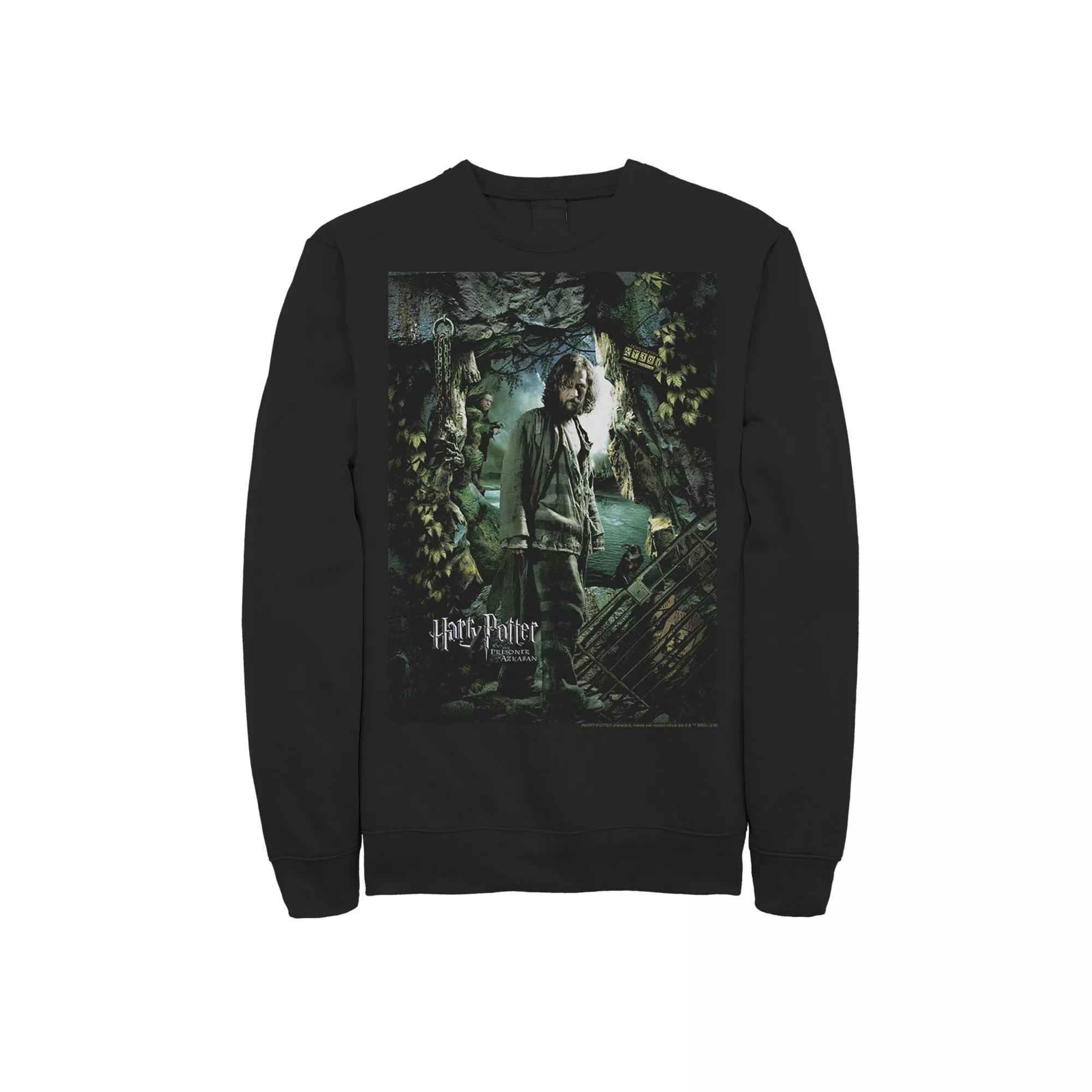 Men's Harry Potter Prisoner Of Azkaban Sirius Black Portrait Fleece Graphic Pullover,  Product Image