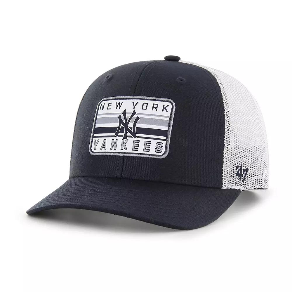 Men's '47 Navy New York Yankees Drifter Trucker Adjustable Hat, Blue Product Image