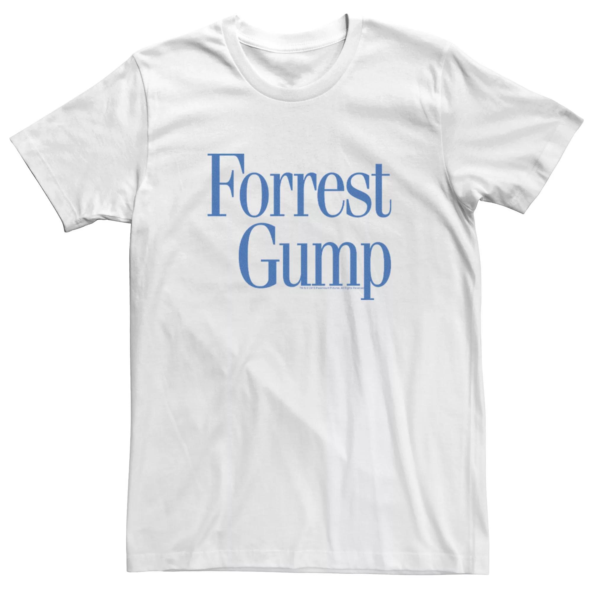 Mens Forrest Gump Simple Title Tee Product Image