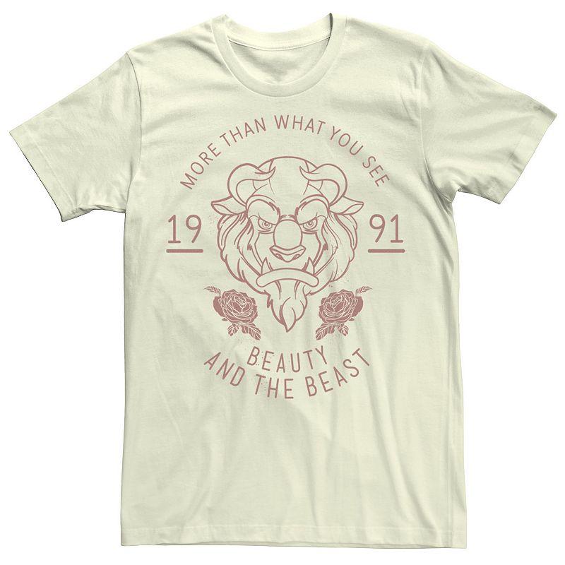 Disney's Beauty And The Beast Men's 1991 Tee,  Product Image