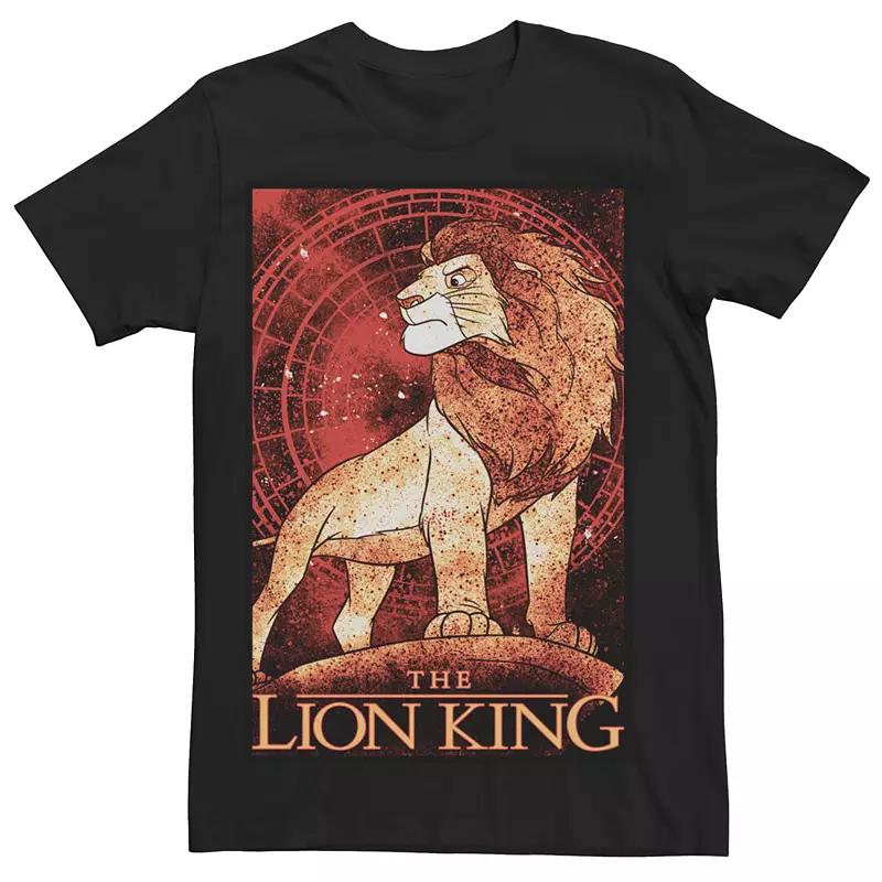 Men's The Lion King Simba Splattered Poster Tee,  Product Image