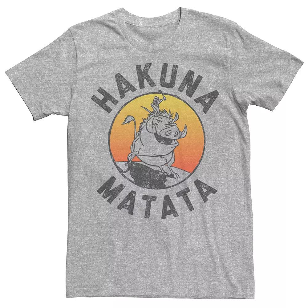 Disney's The Lion King Timon & Pumba Men's Hakuna Matata Lifestyle Tee,  Product Image