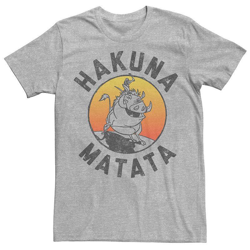 Disney's The Lion King Timon & Pumba Men's Hakuna Matata Lifestyle Tee,  Product Image