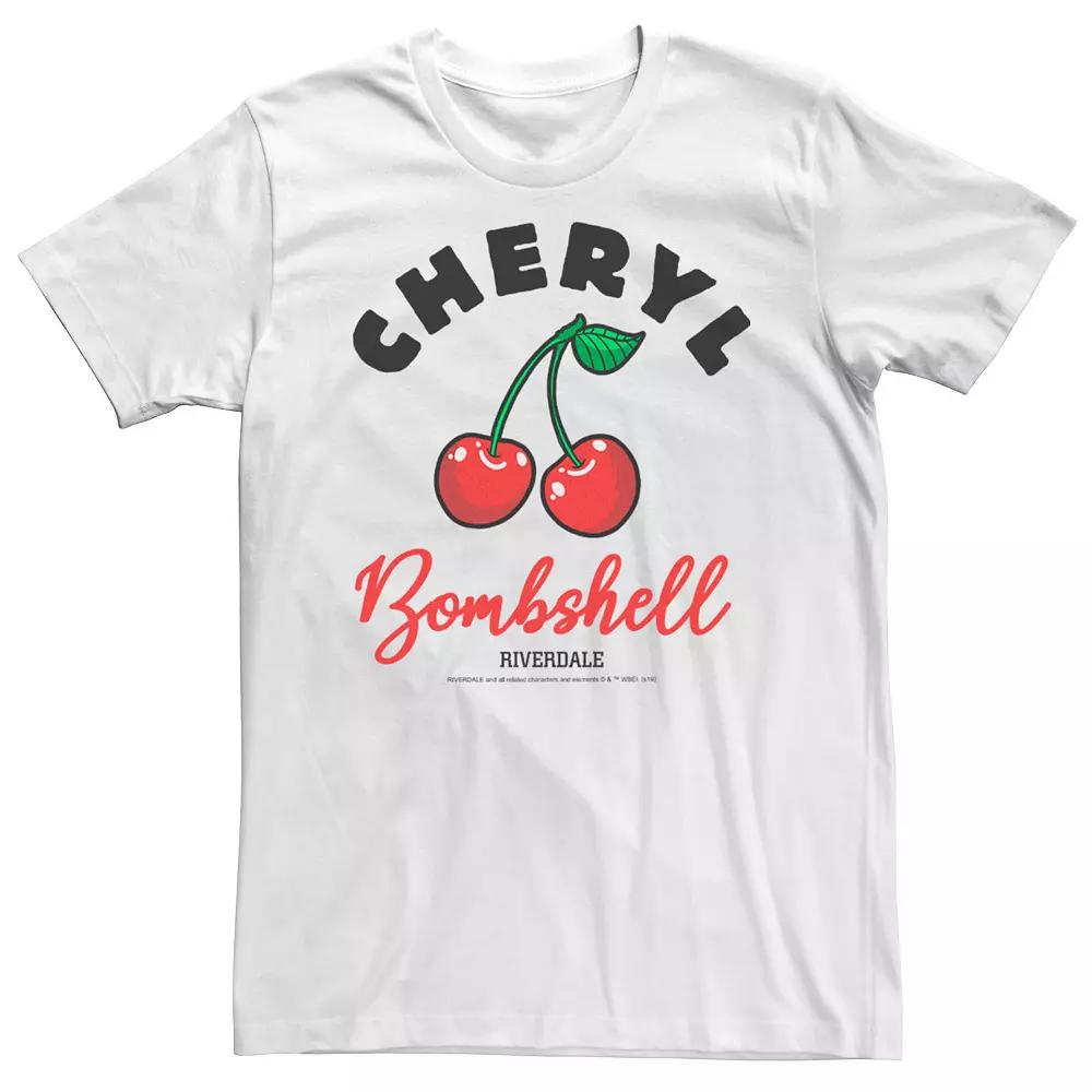 Men's Riverdale Cheryl Bombshell Cherry Logo Tee,  Product Image