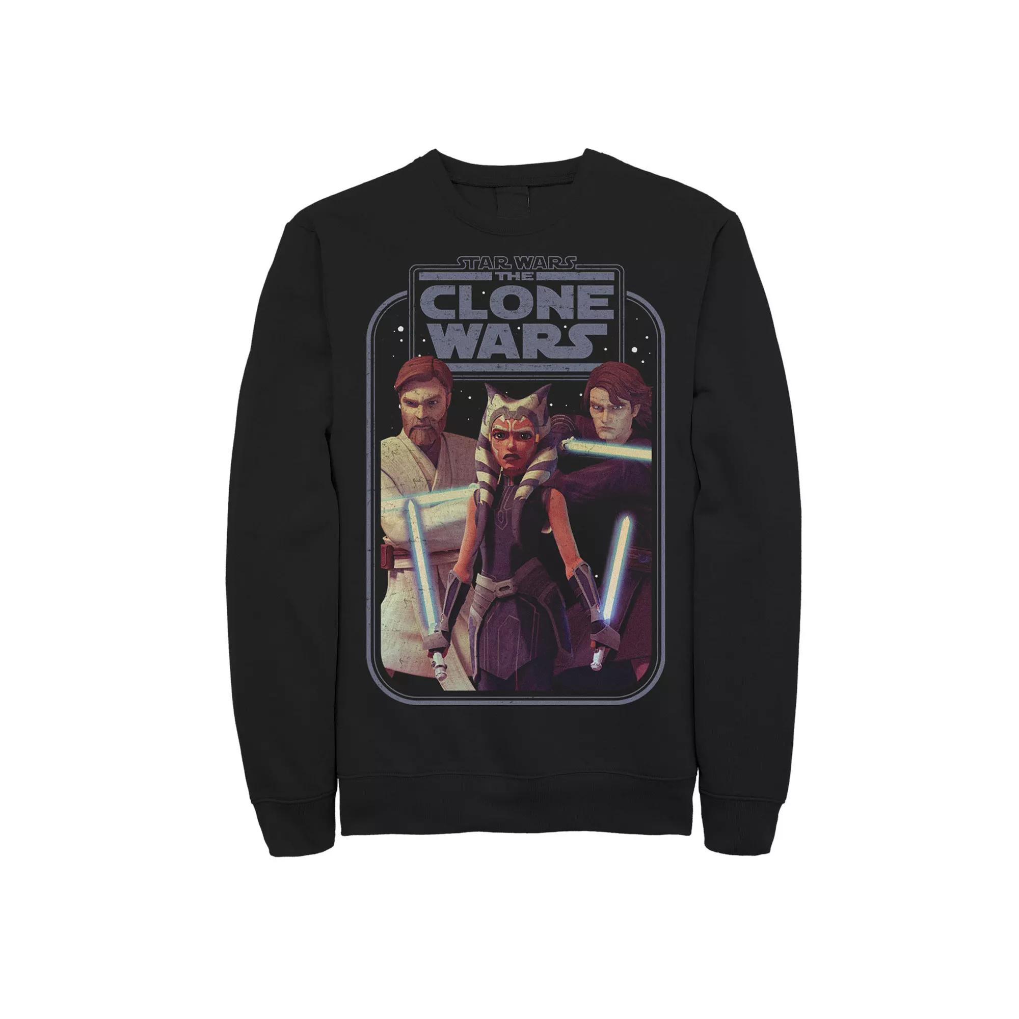Men's Star Wars: The Clone Wars Heroes Group Shot Sweatshirt,  Product Image