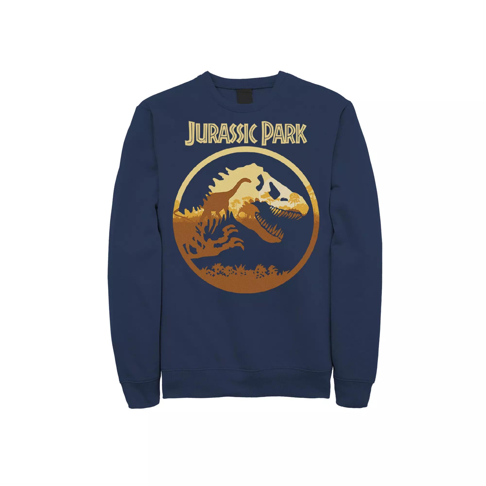 Men's Jurassic Park T-Rex Skeleton Sunset Sweatshirt,  Product Image