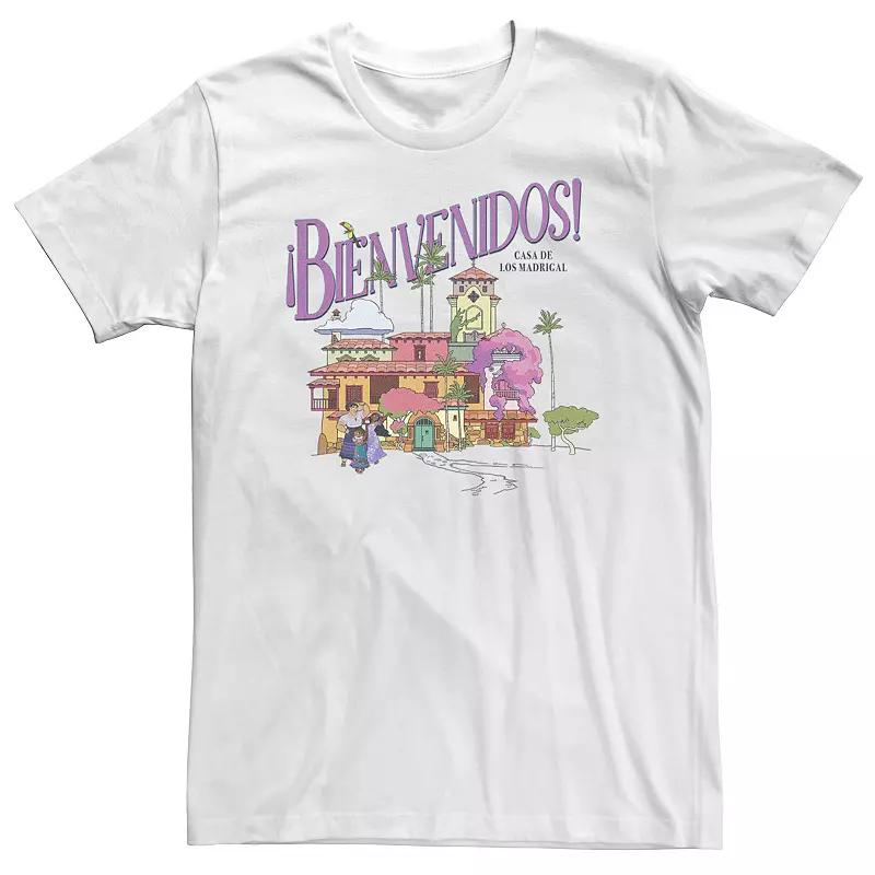 Big & Tall Disney Encanto Welcome Card Portrait Tee, Men's,  Product Image