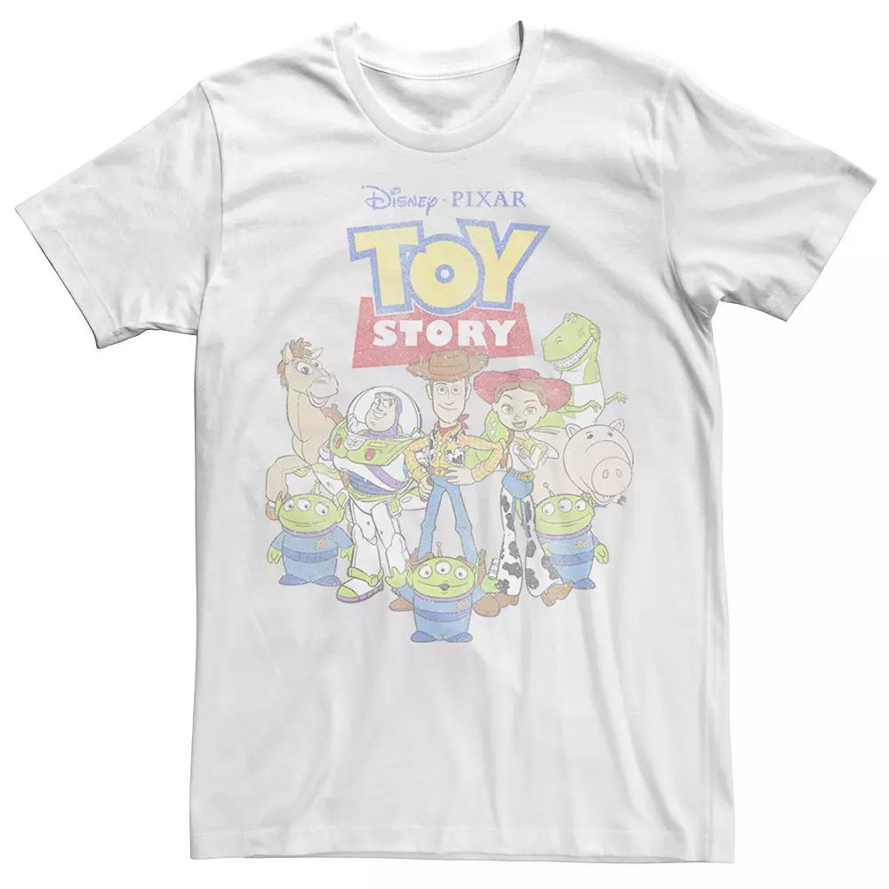 Disney / Pixar's Toy Story Men's Character Portrait Graphic Tee, Size: 3XL, White Product Image